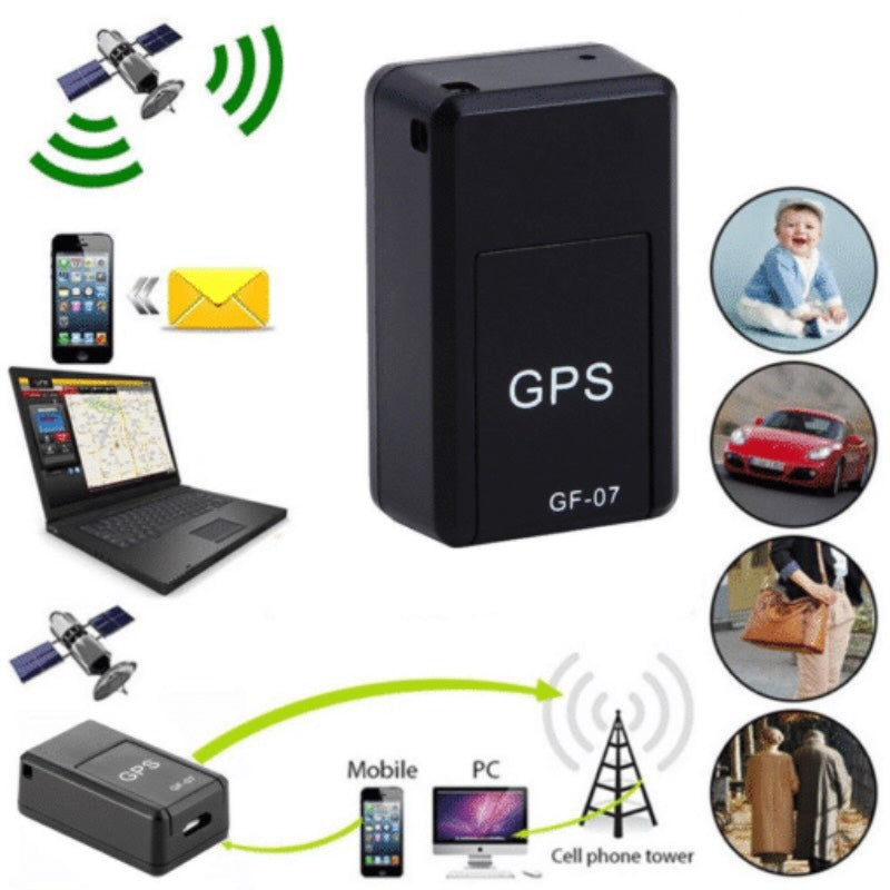 جهاز تعقب GPS مغناطيسي صغير مع تحديد الموقع في الوقت الفعلي، وتسجيل الصوت والمسار
