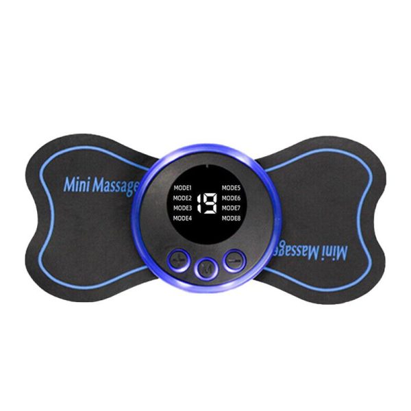 مدلك الرقبة المحمول على شكل فراشة بتقنية EMS
