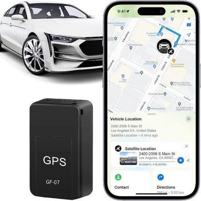 جهاز تعقب GPS مغناطيسي صغير مع تحديد الموقع في الوقت الفعلي، وتسجيل الصوت والمسار