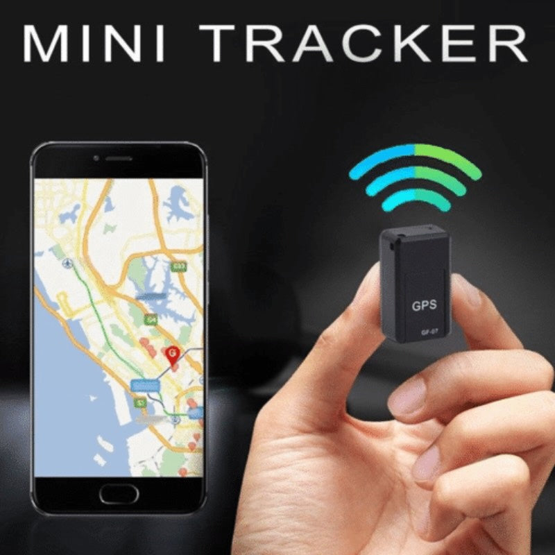Mini Magnetic GPS Tracker with Real-Time Location, Voice & Route Recording