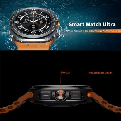 الساعة الذكية TF7 Ultra | جسم معدني، شاشة AMOLED، مكالمات بلوتوث، متتبع اللياقة والصحة