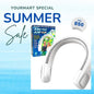 Arctic Air Freedom Wearable Neck Fan & Air Purifier | USB Rechargeable 3-Speed Personal Cooler for Indoor Outdoor Travel