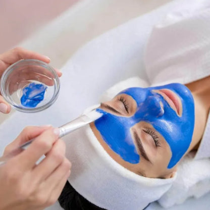مسحوق النيلة الزرقاء المغربية للتجميل 50 غرام | لتفتيح البشرة ومضاد للالتهابات ومرطب